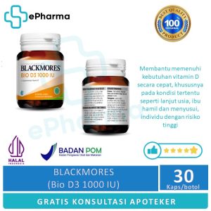 Blackmores Bio D3 1000 IU 30 kapsul