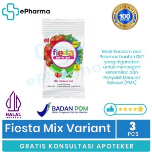 Fiesta Lubricant Gell Mix Variant | 100% Nyaman | PRIVASI AMAN