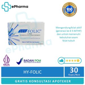 HY-Folic 5-MTHF | Suplemen Asam Folat Aktif Untuk Ibu Hamil & Program Hamil