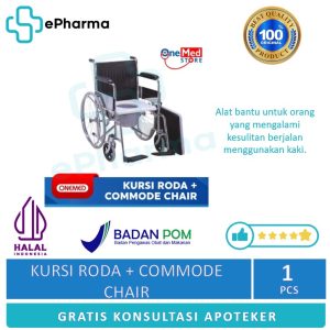 Kursi Roda + Commode Chair