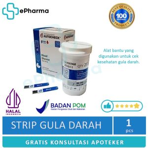 Alat Bantu Cek Gula Darah Autocheck